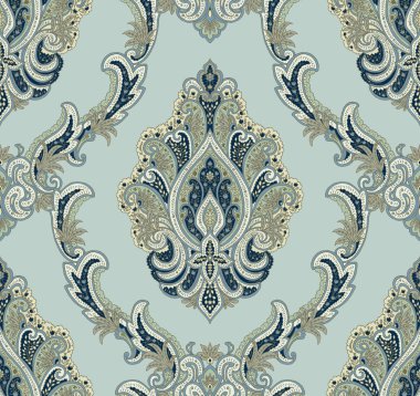 Dikişsiz Desen : Paisley Style