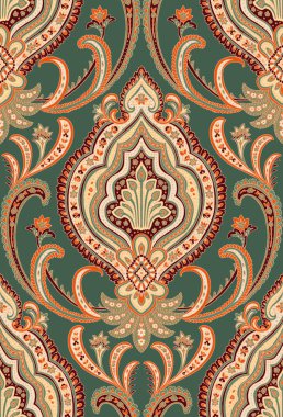 Dikişsiz Desen : Paisley Style