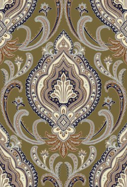 Dikişsiz Desen : Paisley Style