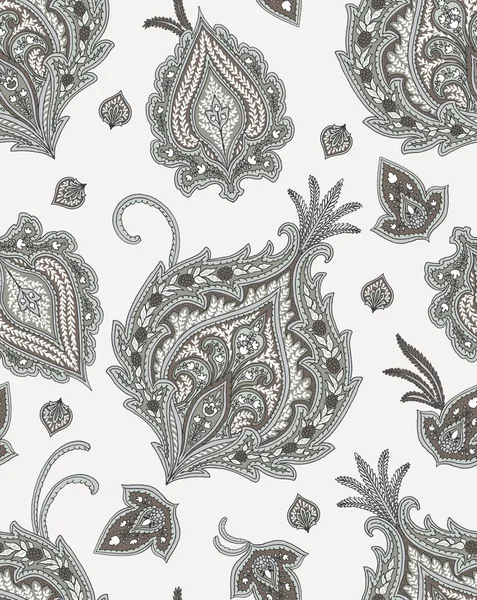 Seamless Pattern Paisley Style — Stock Photo, Image