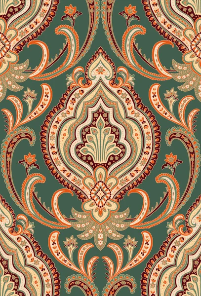 Seamless Pattern Paisley Style — Stock Photo, Image