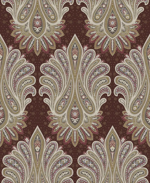 Seamless Pattern Paisley Style — Stock Photo, Image