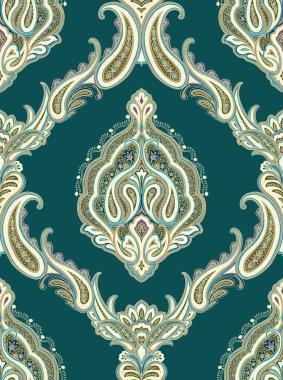 Dikişsiz Desen : Paisley Style