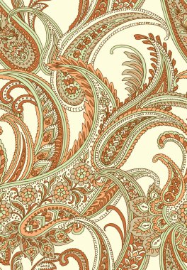 Dikişsiz Desen : Paisley Style