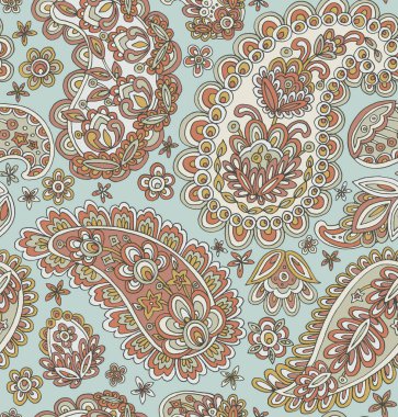 Dikişsiz Desen : Paisley Style