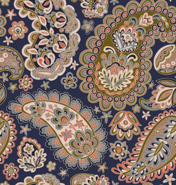 Dikişsiz Desen : Paisley Style