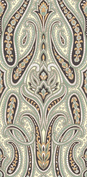 Modèle Sans Couture Style Paisley — Photo