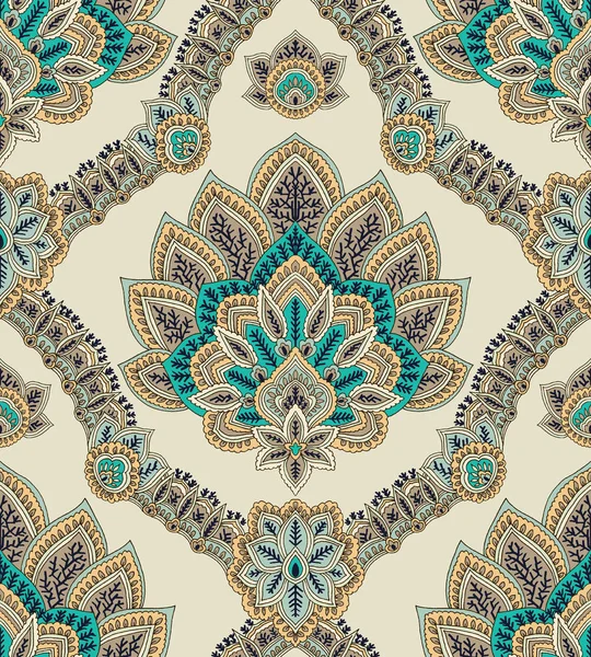 Seamless Pattern Paisley Style — Stock Photo, Image