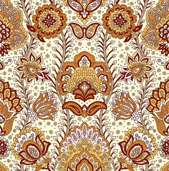 Seamless Pattern Paisley Style — Stock Photo, Image