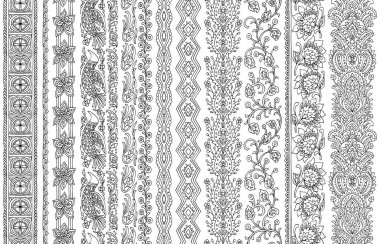 Paisley Tarzı Elements : Set 