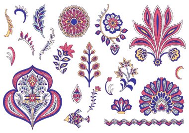 Paisley Tarzı Elements : Set 