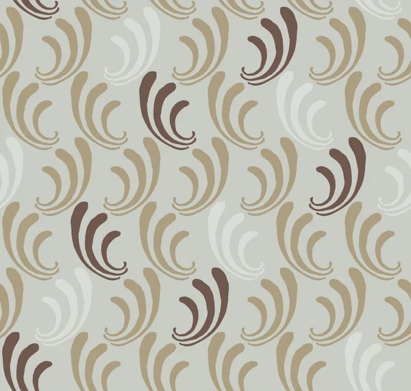Handgezeichnetes Nahtloses Muster Design Paisley Stil — Stockfoto