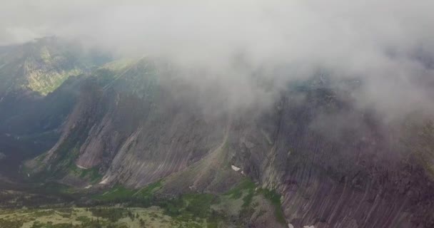 Norsko Vysoké Útesy Duně Fly — Stock video