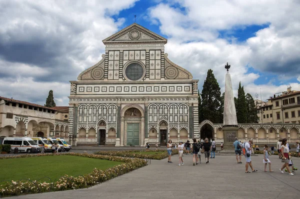 Floransa (Firenze), 28 Temmuz 2017 - Santa Maria Novella Kilisesi Floransa (Firenze), Tuscany, İtalya.
