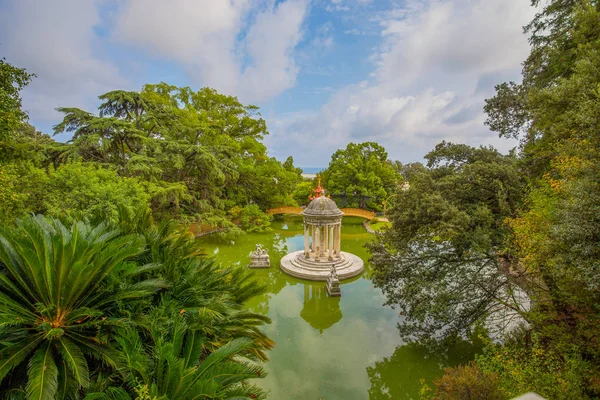 Diana Tapınağı Villa Durazzo Pallavicini Pegli Genoa Genova Talya — Stok fotoğraf