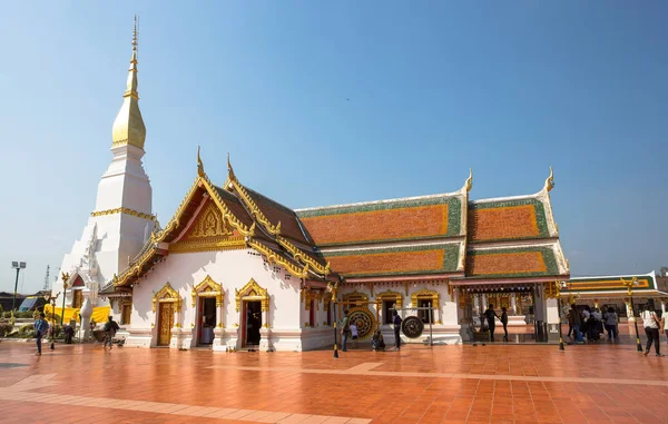 Sakon Nakhon Thailand Februar 2017 Phra Choeng Chum Tempel Sakon — Stockfoto