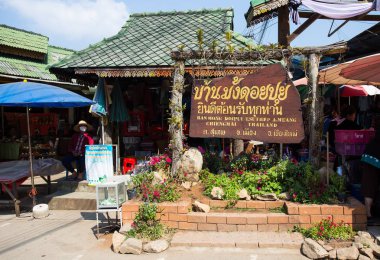 Chiang Mai, Tayland - 18 Şubat 2017 - DOI Pui Mong tepe kabile Village, Chiang Mai, Tayland