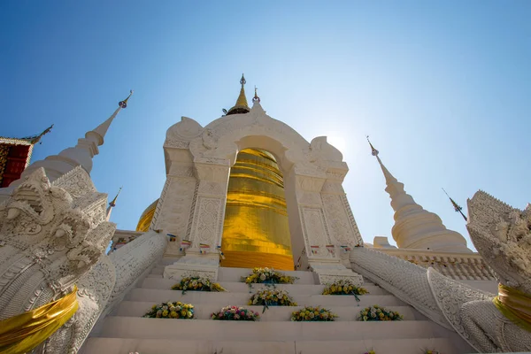 Templet Wat Suan Dok Chiang Mai Thailand Asien — Stockfoto