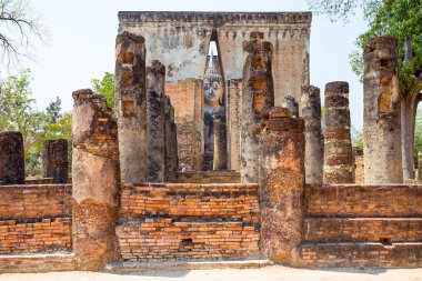 Wat Si dostum Tapınağı, Sukhothai tarihi Park, Tayland