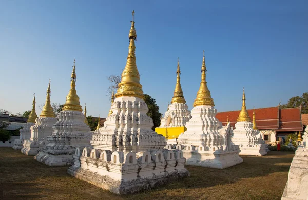 Chrám Wat Chedi Sao Lampang Thajsko — Stock fotografie