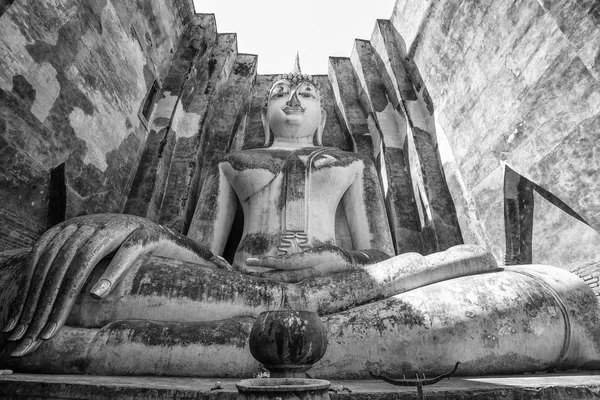 Grande Statua Buddha Wat Chum Sukhothai Historical Park Thailandia — Foto Stock