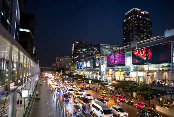Angkok 2017 교차로 태국에 센트럴 쇼핑몰 — 스톡 사진