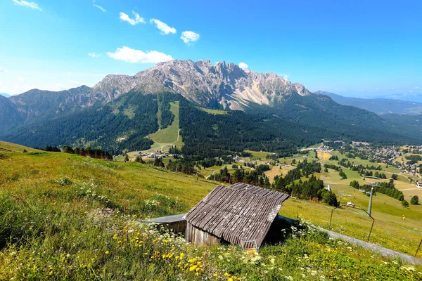 ドロミテ ローゼンガルテン グループ イタリア アルプスは イタリアの周りの風景 — ストック写真