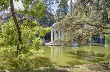 Diana Tapınağı Villa Durazzo - Pallavicini Cenova Pegli, İtalya