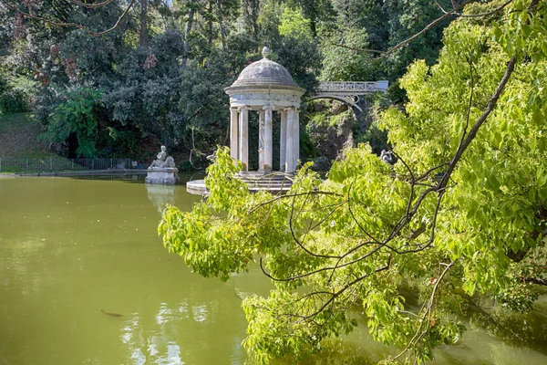 Diana Templom Villa Durazzói Pallavicini Genova Pegli Olaszország — Stock Fotó