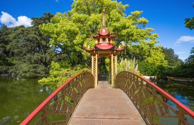 Villa Durazzo - Pallavicini Cenova Pegli, İtalya Çin Bridge'de