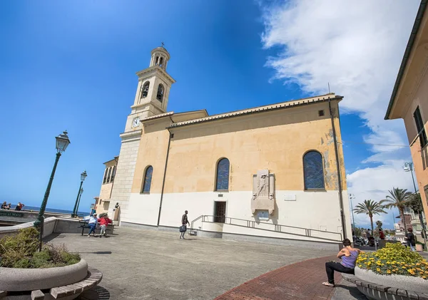 Genua Genova Italië Mei 2017 Sant Antonio Kerk Sint Antonius — Stockfoto