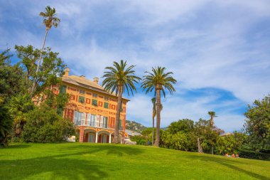 Genova Nervi, İtalya, 31 Mayıs 2017 - Villa Grimaldi Fassio Cenova Nervi Groppallo Park, İtalya içinde Cenova Nervi içinde