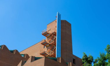 Modern İtalya Lanza alanında, Milan Merkez Bina.