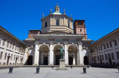 Milan, İtalya, 7 Haziran 2017 - Milan, İtalya San Lorenzo Maggiore Bazilikası