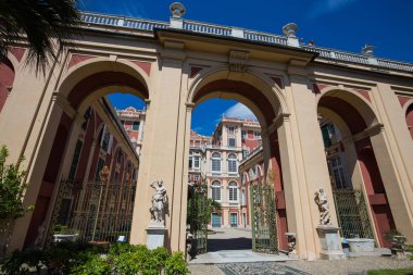 Genoa (Genova), Temmuz, 2, 2017 - Cenova, İtalya, The Royal Palace, Palazzo Reale İtalyan şehir, Cenova, Unesco Dünya Mirası, İtalya.
