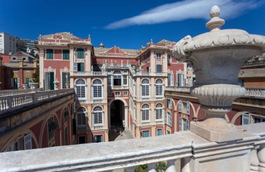Genoa (Genova), Temmuz, 2, 2017 - Cenova, İtalya, The Royal Palace, Palazzo Reale İtalyan şehir, Cenova, Unesco Dünya Mirası, İtalya.