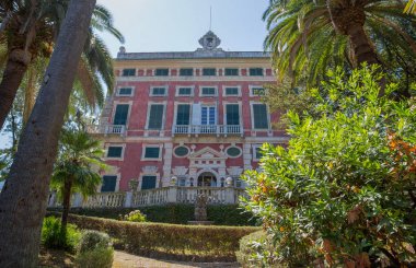 Santa Margherita Ligure, Cenova 'daki Villa Durazzo-Centurione, Ligurian Riviera, İtalya