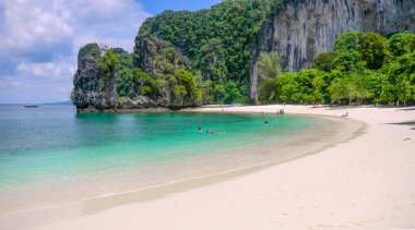 Hong Beach Hong Island, Koh Hong, Krabi il, Andaman Denizi, Tayland, Asya