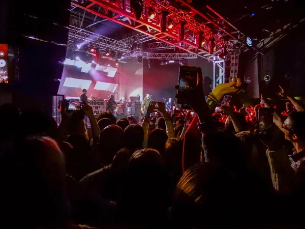 Milan, İtalya, 26 Şubat 2018 - Liam Gallagher konserinde Fabrique Milan, İtalya için 26 Şubat 2018 üzerinde gerçekleştirir.