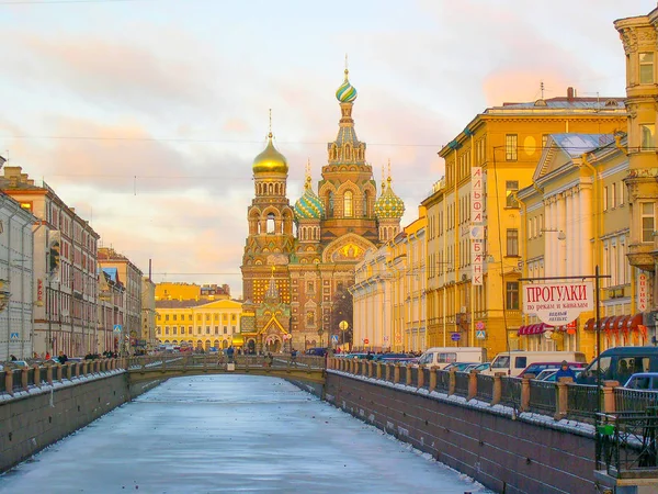 Церковь Спаса Крови Санкт Петербург Россия — стоковое фото
