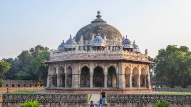 Delhi, Hindistan, 13 Ekim 2017 - ISA Khan Delhi, Hindistan, Asya'nın Türbesi