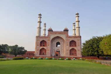 Sikandra, Hindistan, 14 Ekim 2017 - Akbar mezar Sikandra, çevre Agra, Uttar Pradesh devlet, Kuzey Hindistan, Asya