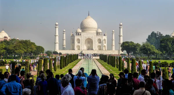 Agra India October 2017 Taj Mahal Mausoleum Agra Uttar Pradesh — Stock Photo, Image