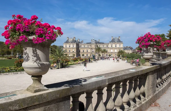 Paris France September 2018 Palast Der Luxemburgischen Gärten Paris France — Stockfoto