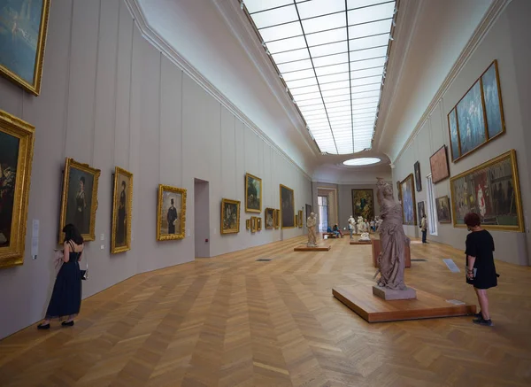 Париж Франция Сентября 2018 Внутренний Вид Музея Petit Palais Построенного — стоковое фото
