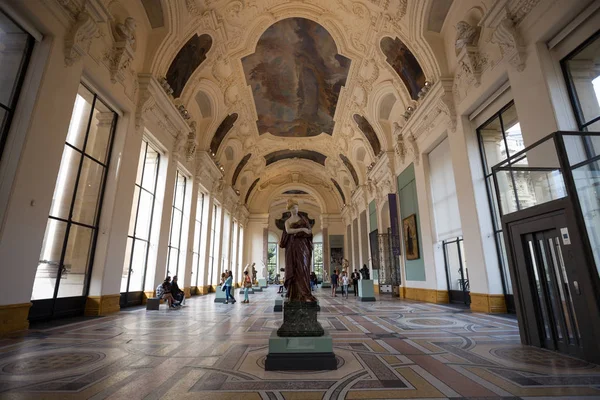 Париж Франция Сентября 2018 Внутренний Вид Музея Petit Palais Построенного — стоковое фото
