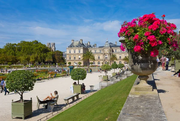 Paris France September 2018 Palace Luxembourg Gardens Paris France — Stock Photo, Image