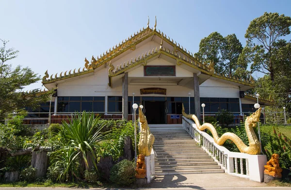 Chrám Wat Hong Silawas Řece Mekong Tambon Khaisri Amphoe Bungkan — Stock fotografie