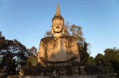Nong Khai, Thailand, 27 Ocak 2019 - Sala Keo Kou Tapınağı, Nong Khai, Tayland, Asya