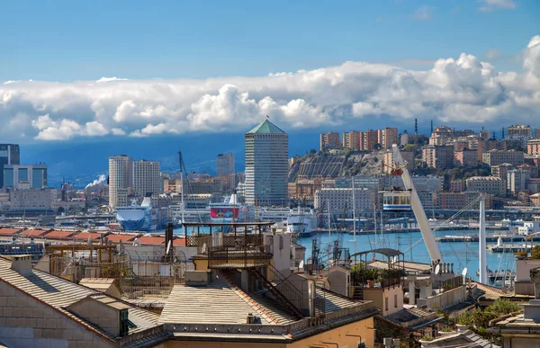Cenova, İtalya, 22 Mart 2019 - Eski şehirden 